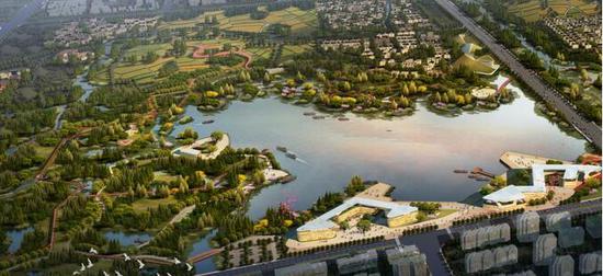 生態(tài)廊道效果預(yù)覽圖